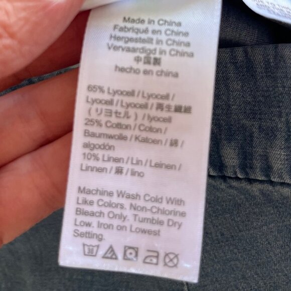 J Crew Lightweight Wide-leg Soft Chambray Jeans | Size 2 - Picture 8 of 9